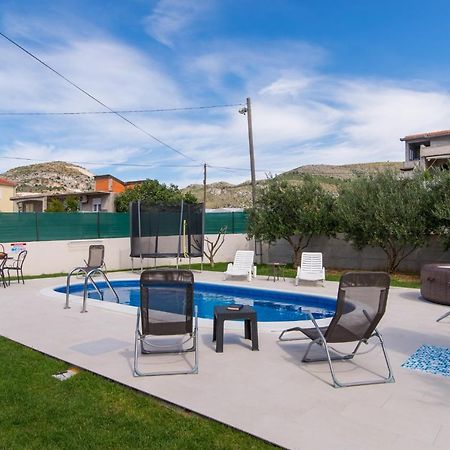 Villa Initium,Heated Pool All Season Trogir Exteriör bild